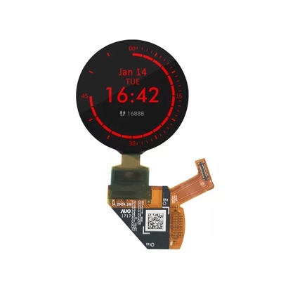 1.2 390x390 작은 IPS 라운드 AMOLED 디스플레이 패널 MIPI 써클 OLED 시청으로 조금씩 움직이세요