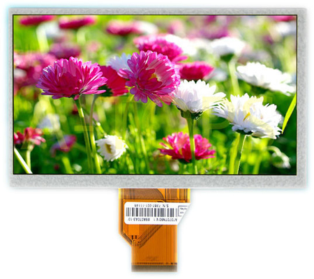 7.0 800x480 도트 결의안 TFT LCD 디스플레이 모듈 50 핀 RGB 인터페이스로 조금씩 움직이세요